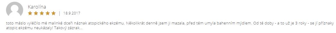 Kosmetika z Mrtvého moře HB atopický ekzém u dětí